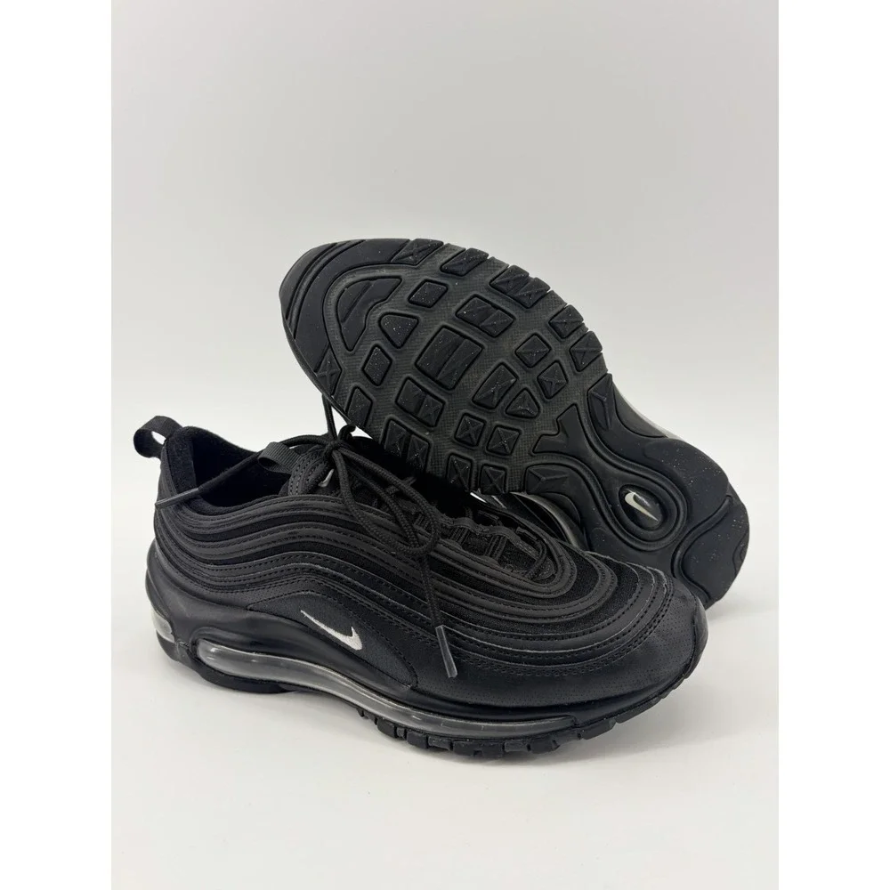 Nike Air Max 97 GS Black Anthracite 921522-011 Size 6.5Y Pre-Owned